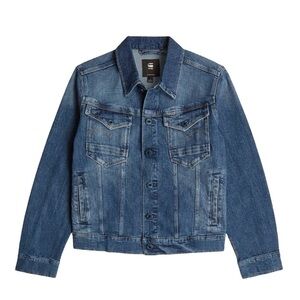 G-Star RAW Women’s Blue Denim Jacket – Size L – New With Tags